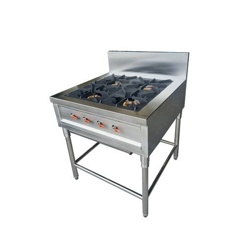 High Pressure Gas Range – 4 head